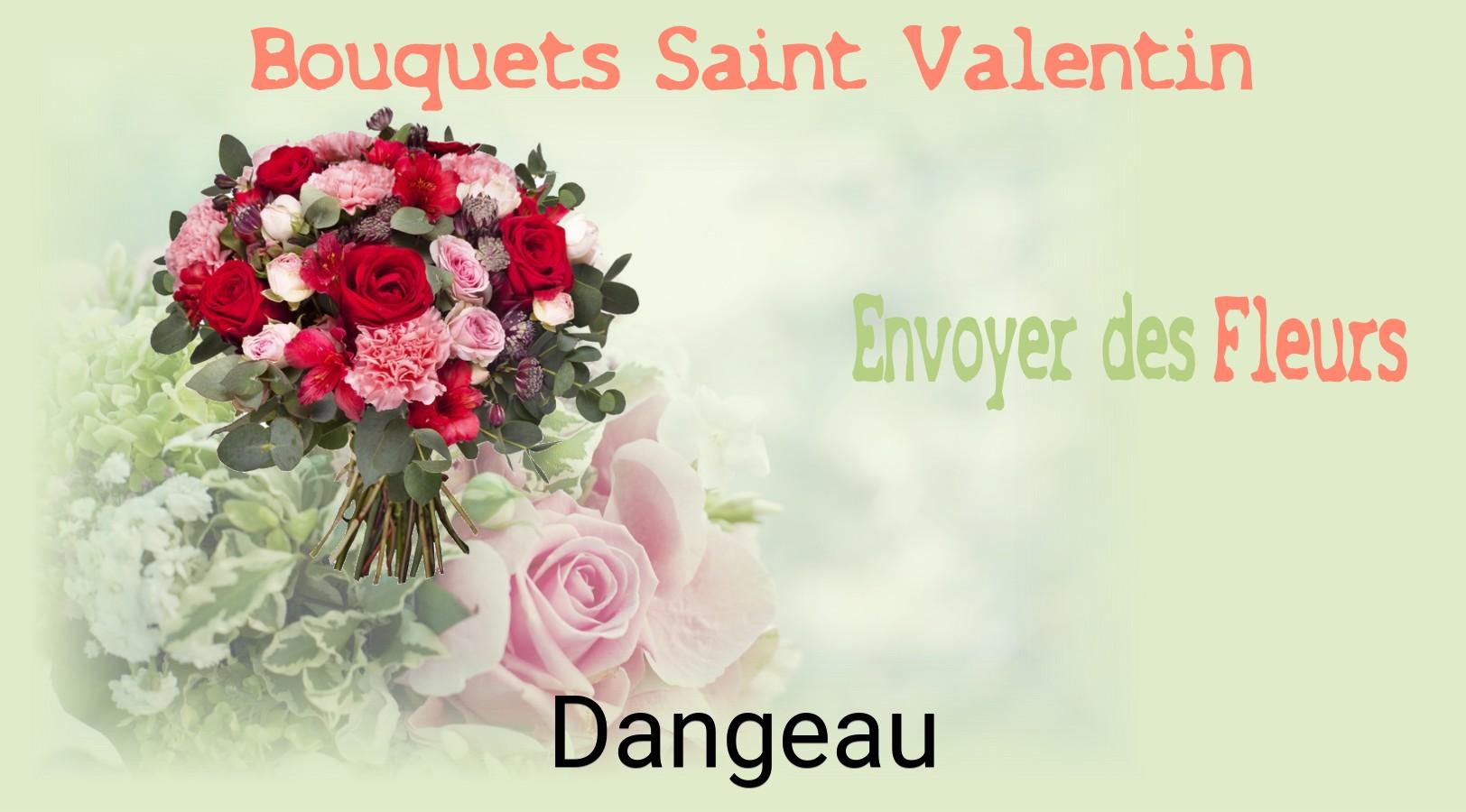 Roses de Saint-Valentin livrées à Dangeau
